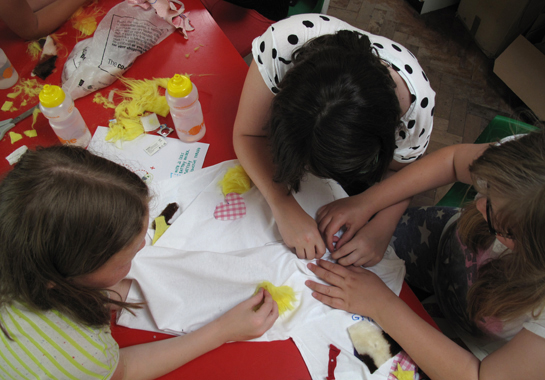 Photograph of Workshops at Skills to Shine