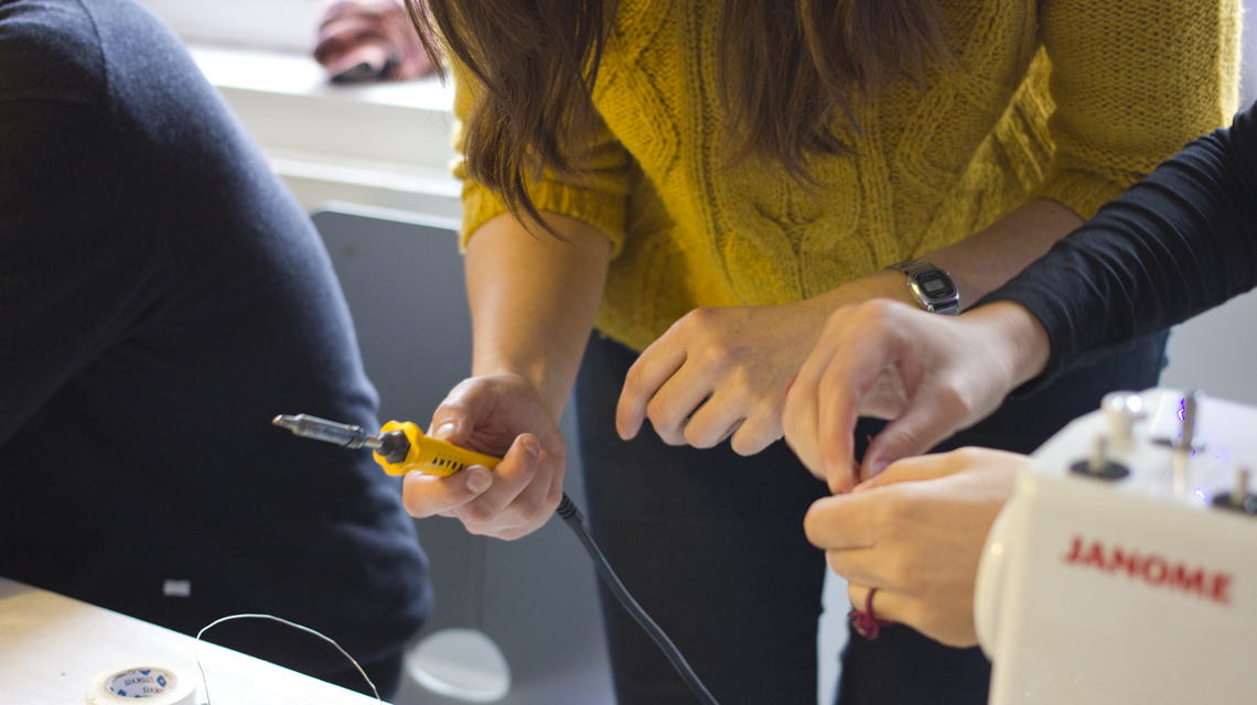 Photograph of Creative DIY Electronics Workshop – Northern Design Festival